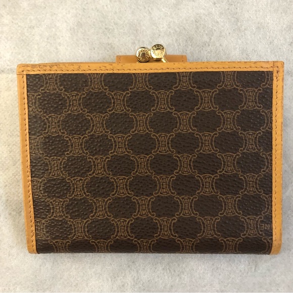 Vintage Celine Macadam Compact Wallet - Picture 2 of 16